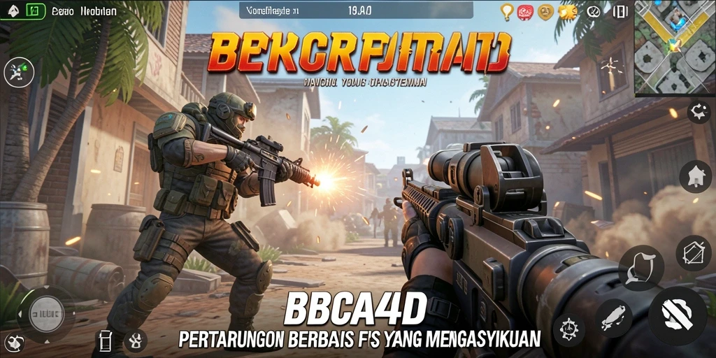 Tampilan gameplay intens dan seru di <strong>BBCA4D</strong>.