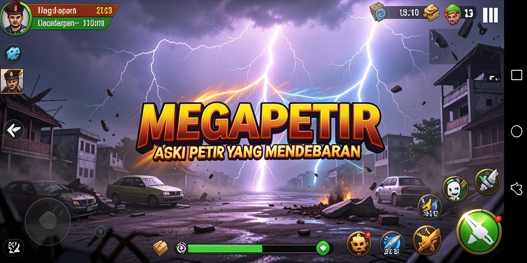 Tampilan gameplay mendebarkan di MEGAPETIR, aksi tak terduga menanti!