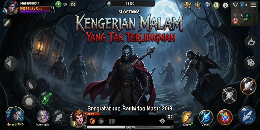 Tangkapan layar SLOST8808 menampilkan aksi gameplay yang mencekam dan penuh ketegangan.