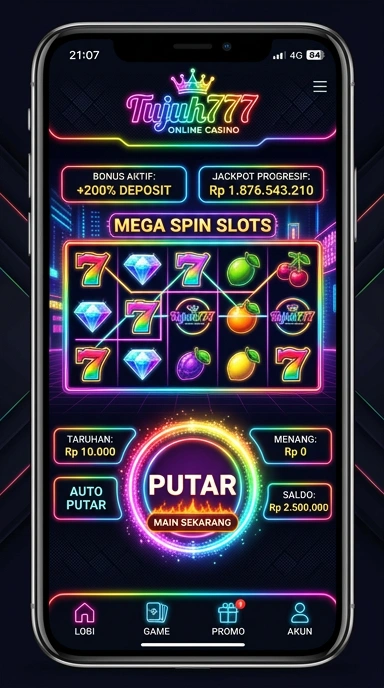 Cuplikan layar fitur pengunduhan cepat di tujuh777.